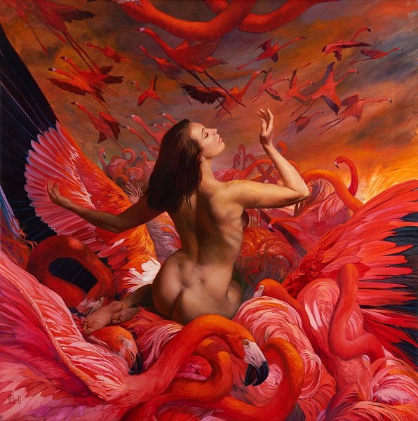 ))).ВОТ ГОВОРЯТ - ЧУДЕС НА СВЕТЕ НЕ ОСТАЛОСЬ... JULIE BELL_FINE ARTВот говорят, что чудес на свете ... - 3