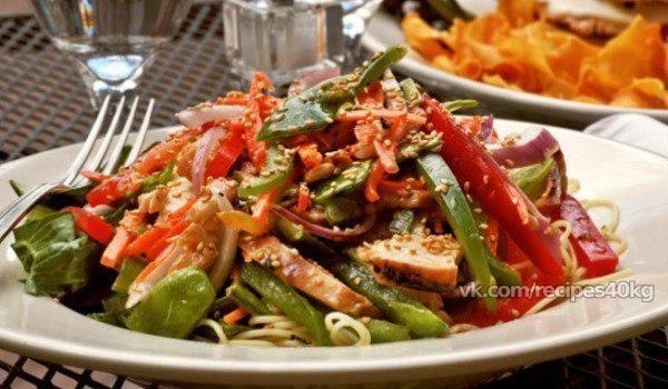 5 салатов с куриным филе: самый вкусный способ съесть белок. 1. Низкокалорийный салат
