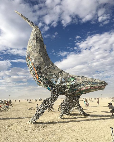 Фестиваль Burning Man на одну неделю воплощает в реальность смелую мечту о жизни в обществе свободы ... - 7