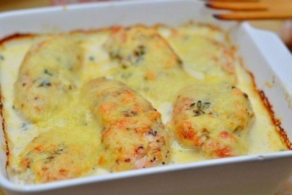 Куриное филе в сливочном соусе.Ингредиенты:Куриное филе — 1 кгСливки жирные — 1 чашкаГорчица — 1 ч. ...