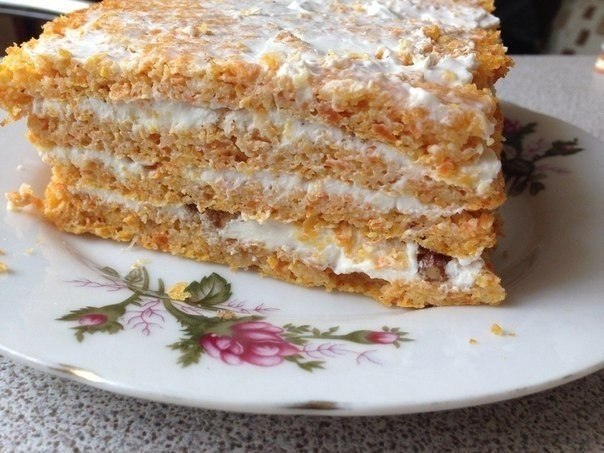 Морковный пирог .*200 ккал на 100 гр*Тесто: морковь мелко тертая (3-4 средних), 3 яйца, цедра ...