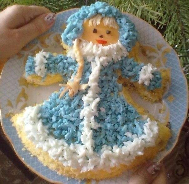 ТОП-6 РЕЦЕПТОВ САЛАТОВ ДЛЯ НОВОГОДНЕГО СТОЛА. 1) Салат