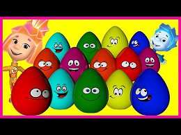 Kids Tv! Surprise eggs - The Fixies. New cartoon Kinder surprise!