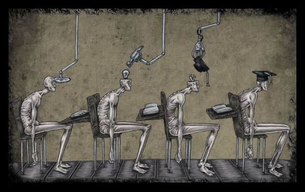 Смелые иллюстрации о современном обществе. #интересное@rules4life - 7