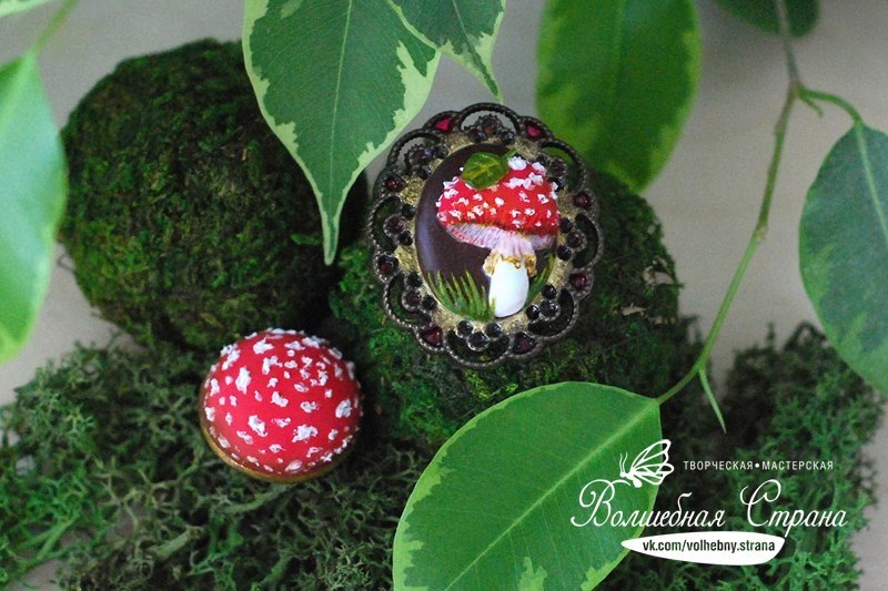 #@fan_handmade. (Amanita muscaria):   . :  , ... - 2