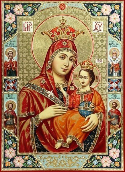 Эта икона Вифлеемской Божьей Матери. Это Единственная икона, где Богородица улыбается. Эта икона Она ...