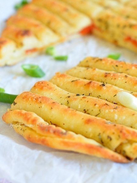 Гриль-лепешки с помидорами и чесноком. Очень вкусные лепешки как горячие, так и остывшие! Что может ... - 9