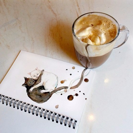       Coffee cats (-),     ... - 5