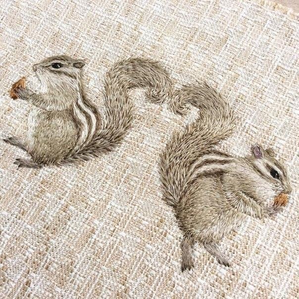 Вышивка гладью - 2