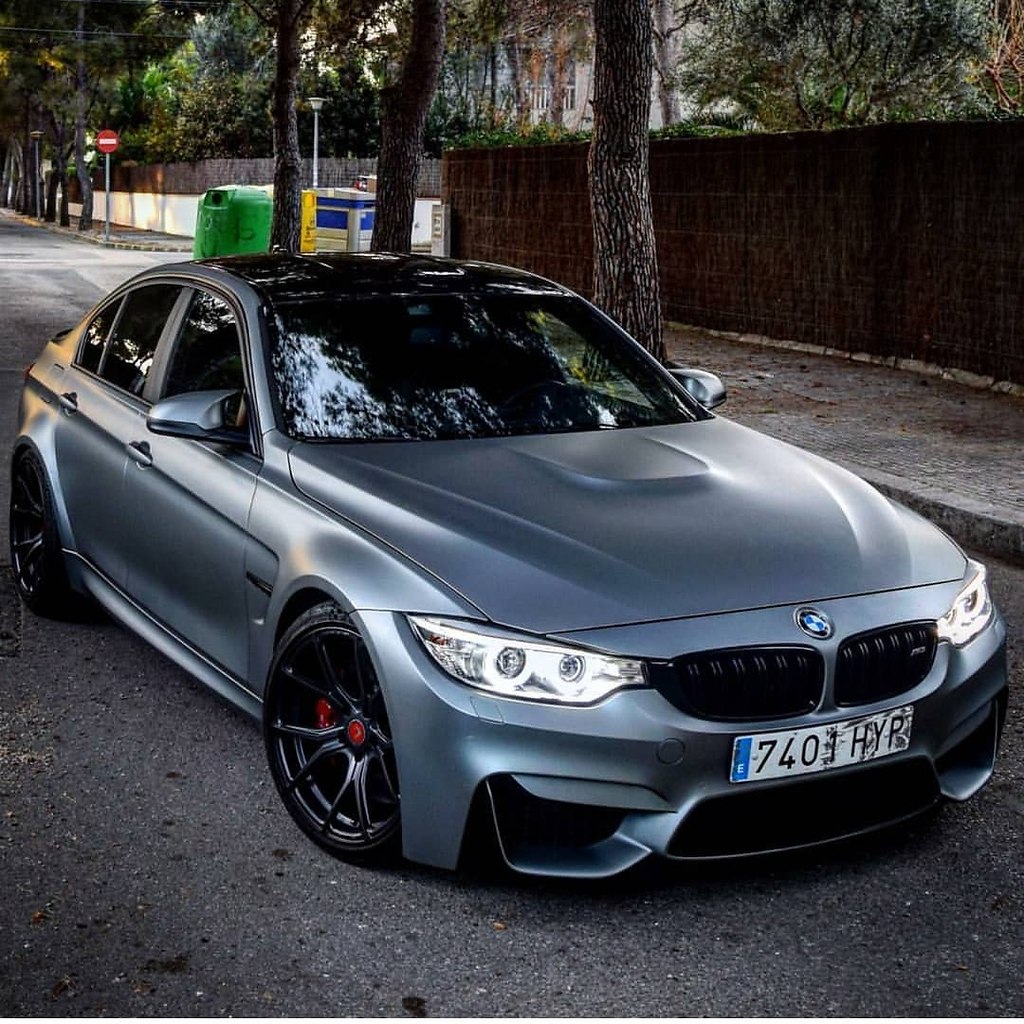 BMW m3 f80 серая