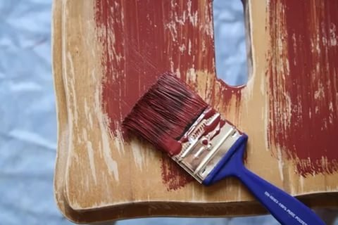 Как покрасить под старину. Сегодня в интерьере актуальна покраска «под старину». Стенам и мебели ...