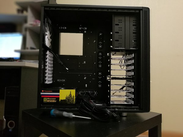 ���, �������� ���� ��������� � �������� Full Tower ������ Fractal Design Define XL R2 Titanium Grey. ...