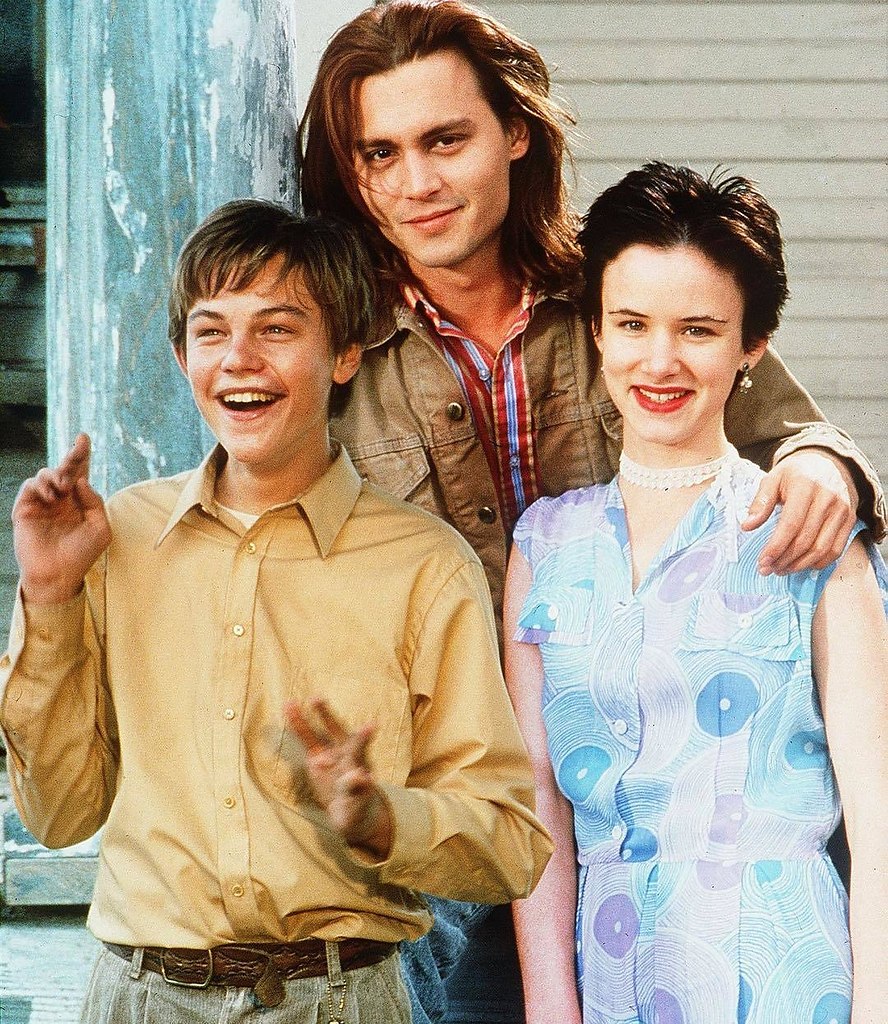 Leonardo DiCaprio, Johnny Depp and Juliette Lewis in What's Eating Gilbert Grape (1993), Lasse ...