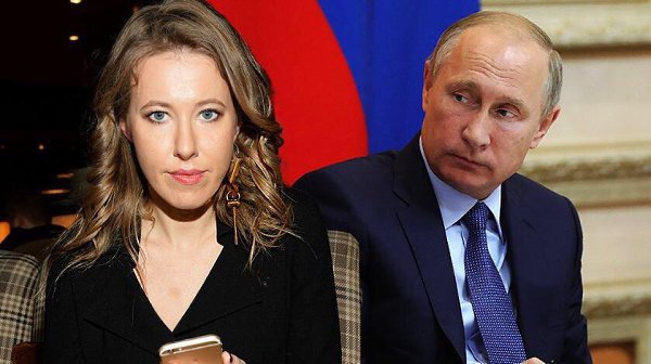 Вот Собчак предательница к России и к Путину он ее крестный отец вы знали? А сейчас она говорит что ...