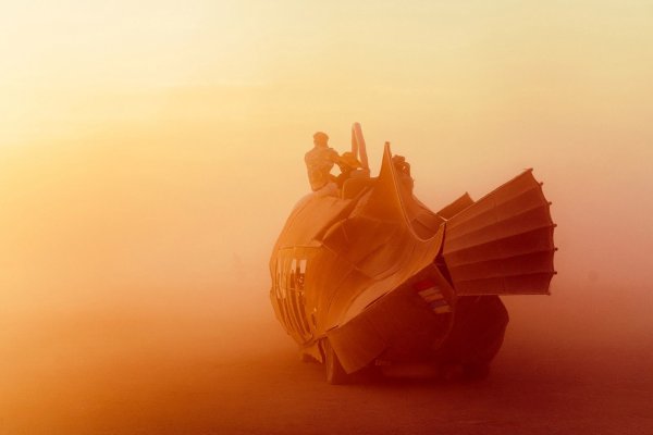 Cамый странный и самый интересный фестиваль в мире Burning Man. На восемь дней американская пустыня ... - 7