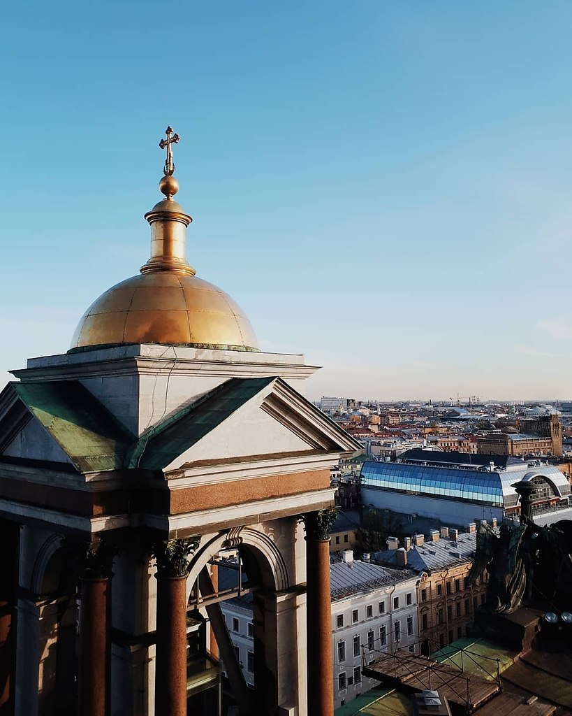 Колоннада в санкт петербурге исаакиевский