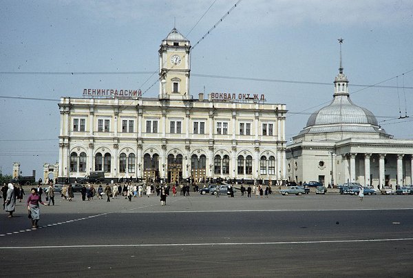 Советская Москва 50-х годов в фотографиях Харрисона Формана - 34