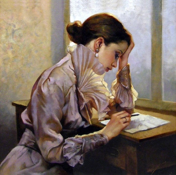 Современное письмо Татьяны Лариной.Я Вам пишу…. Вчера — звонила…. Намедни посылала факс…. Но и ...