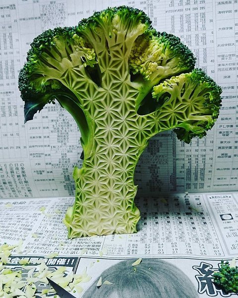 #вдохновение@elehandmade.Новые работы Gaku: мастера резьбы по фруктам - 4