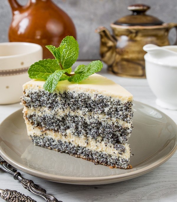 #готовим@fan_handmade.Маковый торт с заварным кремомИнгредиенты на форму 21 см:Тесто яйца 5 шт. ...
