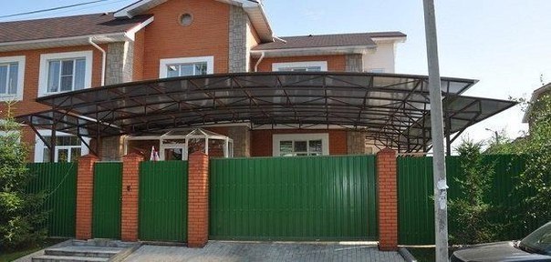 Навес к дому своими руками.Сделать навес к дому своими руками не составит вам особого труда, даже ...