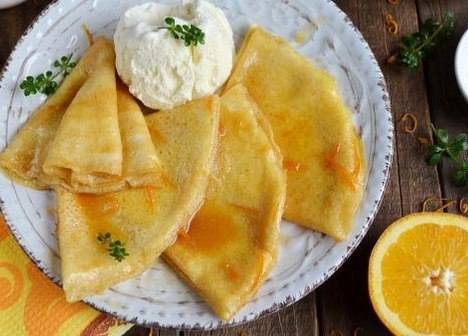  - 5     . 1.   (Crepe Suzette) :  ...