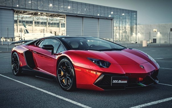 Lamborghini Aventador Chrome Red by MM Design