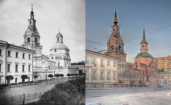 Фото храм на басманной петра и павла Прошлое сегодня: прогулка по Старой Басманной