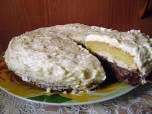 ЛИМОННЫЙ ТОРТ.ИНГРЕДИЕНТЫ Для бисквита: маргарин - 130 гр сахар - 1 стакан яйца - 3 шт мука - 1 ... - 10
