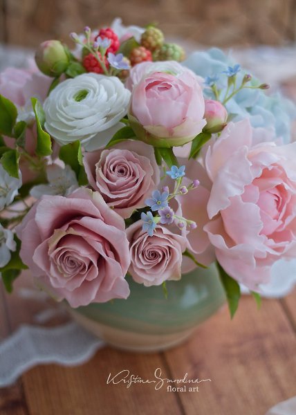 #от_подписчиков@elehandmade.Рукотворные цветы Кристины Смородиной - 4
