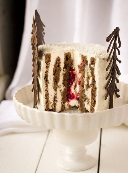 ТОРТ-РУЛЕТ С КРЕМОМ ИЗ МОЛОДОГО СЫРА СО ВКУСОМ ПИПАРКООКА.Бисквит: 6 яиц 6 ст. л. муки 6 ст. л. ...