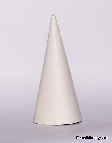 Елка из гофробумаги - 2