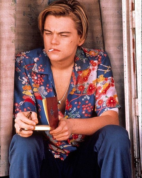 Leonardo DiCaprio as Romeo in William Shakespeare's Romeo + Juliet (1996), Baz Luhrmann