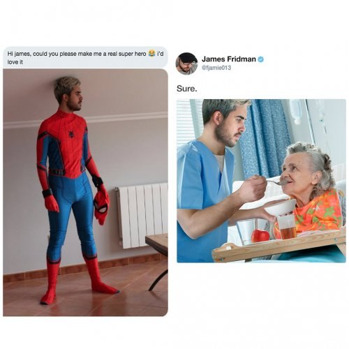 Очередной фотошоп-троллинг от Джеймса Фридмана.Джеймс Фридман (James Fridman) — остряк и ... - 8