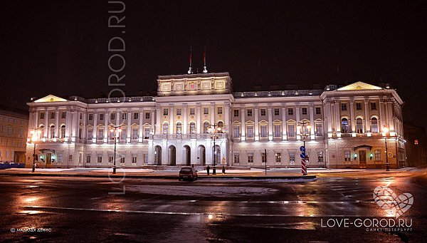 Петербург / фото.Художественная подсветка Мариинского дворцаО дворцеДворец был возведен по проекту ... - 3