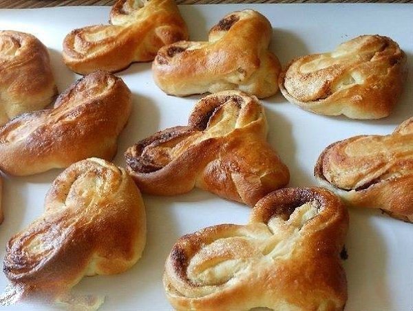 Плюшки с сахаром и корицей. Одни из самых любимых моих булочек - плюшечки с сахаром и корицей. ... - 3