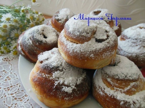 Булочки с джемом (фирменный рецепт).Думаю в каждой семье есть любимые рецепты ... - 2