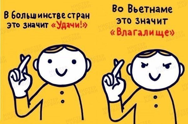 Что означают всем известные жесты в разных странах мира - 6
