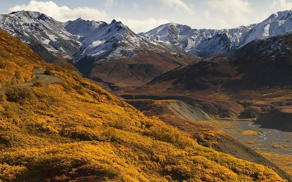 Путешествие по Аляске. Анкоридж, дорога в Денали