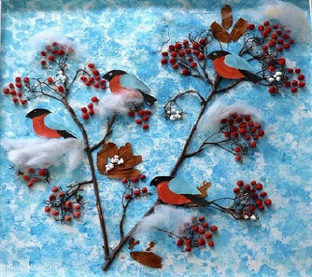 Зимний коллаж