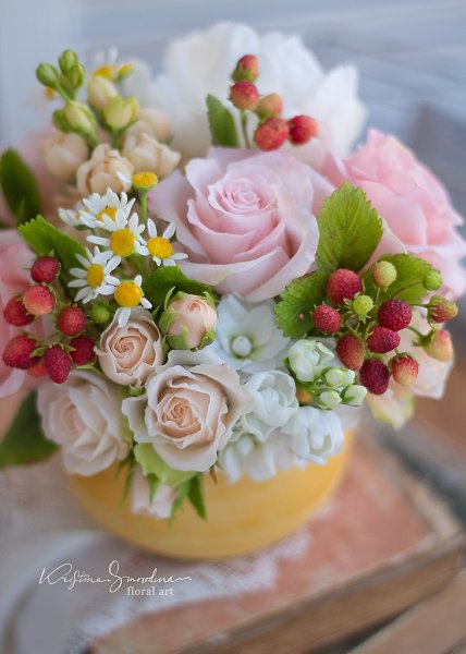 #от_подписчиков@elehandmade.Рукотворные цветы Кристины Смородиной - 6