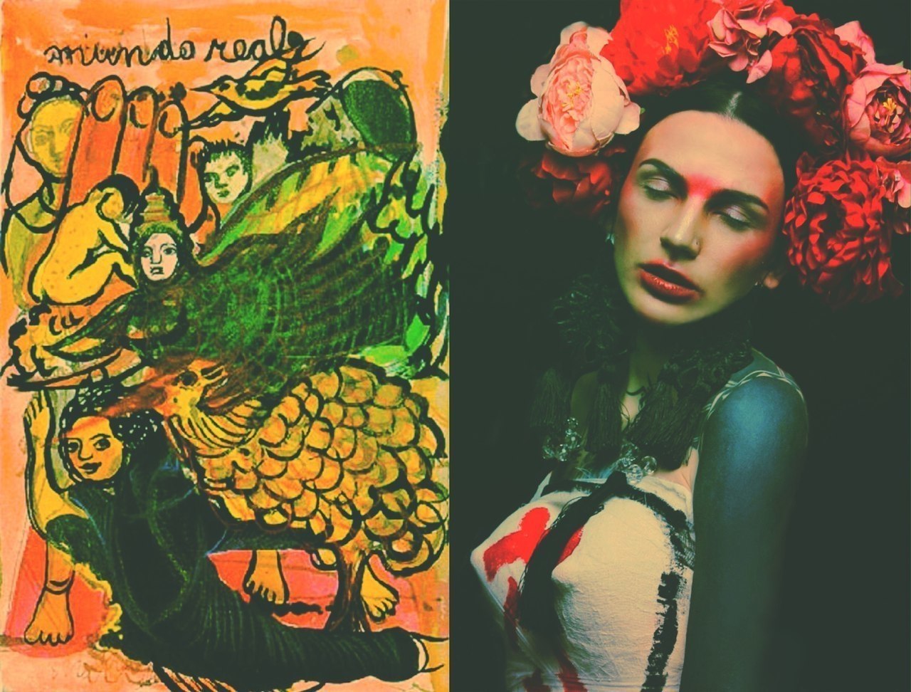 https://fotostrana.ru/away?to=/sl/D4f2 Frida Kahlostyle: Natasha Timofeevaph/collage: Marina Bronevichmodel: Helen Vervekina