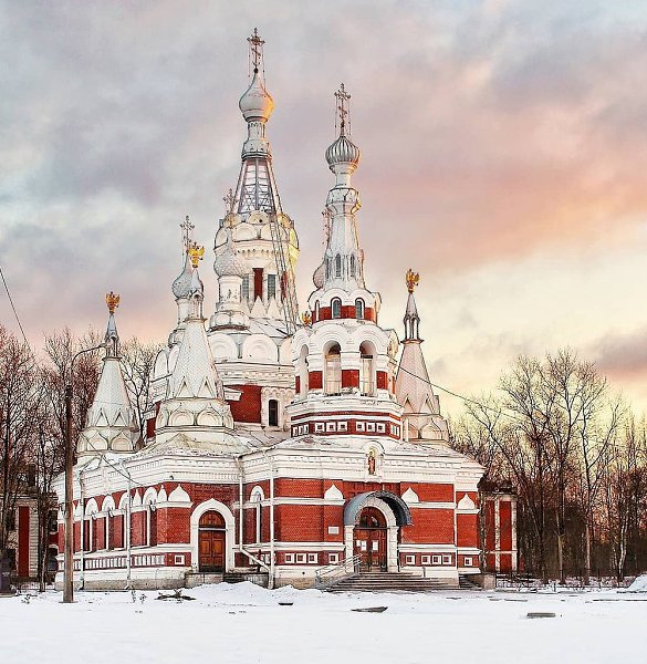 Православный храм Николая Чудотворца, Павловск.