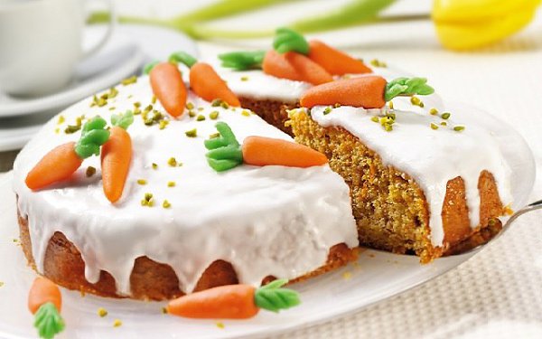 Швейцарский морковный пирог - яркий морковный вкус, мягкая текстура ,симпатичный вид и очень вкусный ... - 2