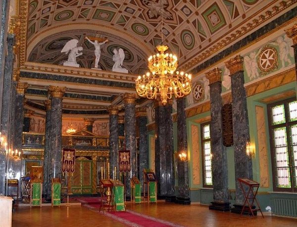 Мальтийская капелла воронцовского дворца фото