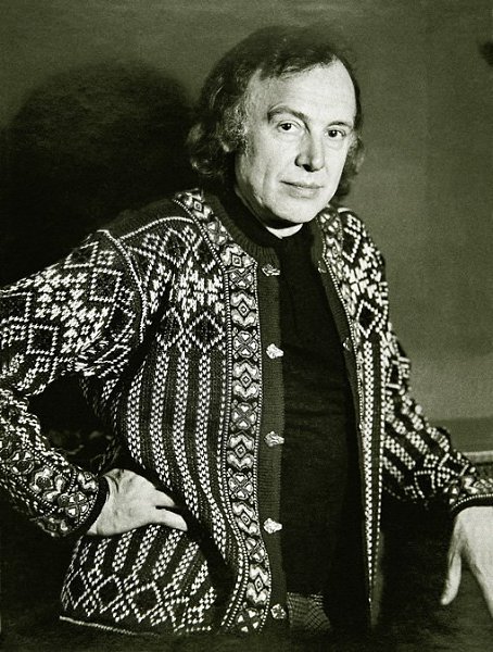 Портрет народного артиста СССР Иннокентия Смоктуновского. Москва. 1974 г. (Фото Игоря Гневашева) ...