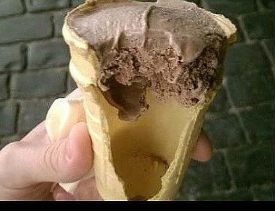 Кризис дошел и до мороженого...