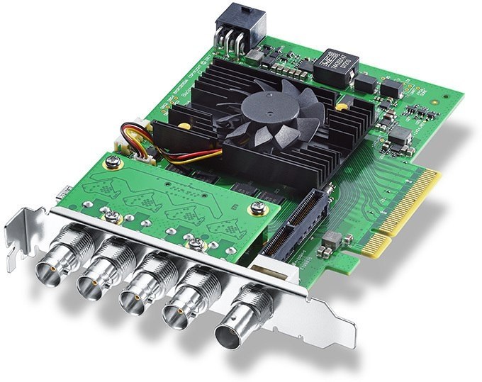 Анонсирован выпуск карты для работы с видео Blackmagic DeckLink 8K Pro .Компания Blackmagic Design ...