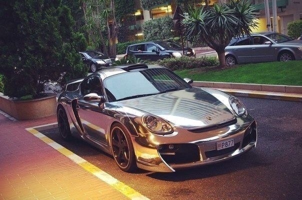 Porsche Cayman Chrome