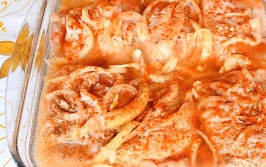 Куриные бедрышки в яблочном соке .Курица, запеченная в яблочном соке - еще один способ приготовить ... - 4